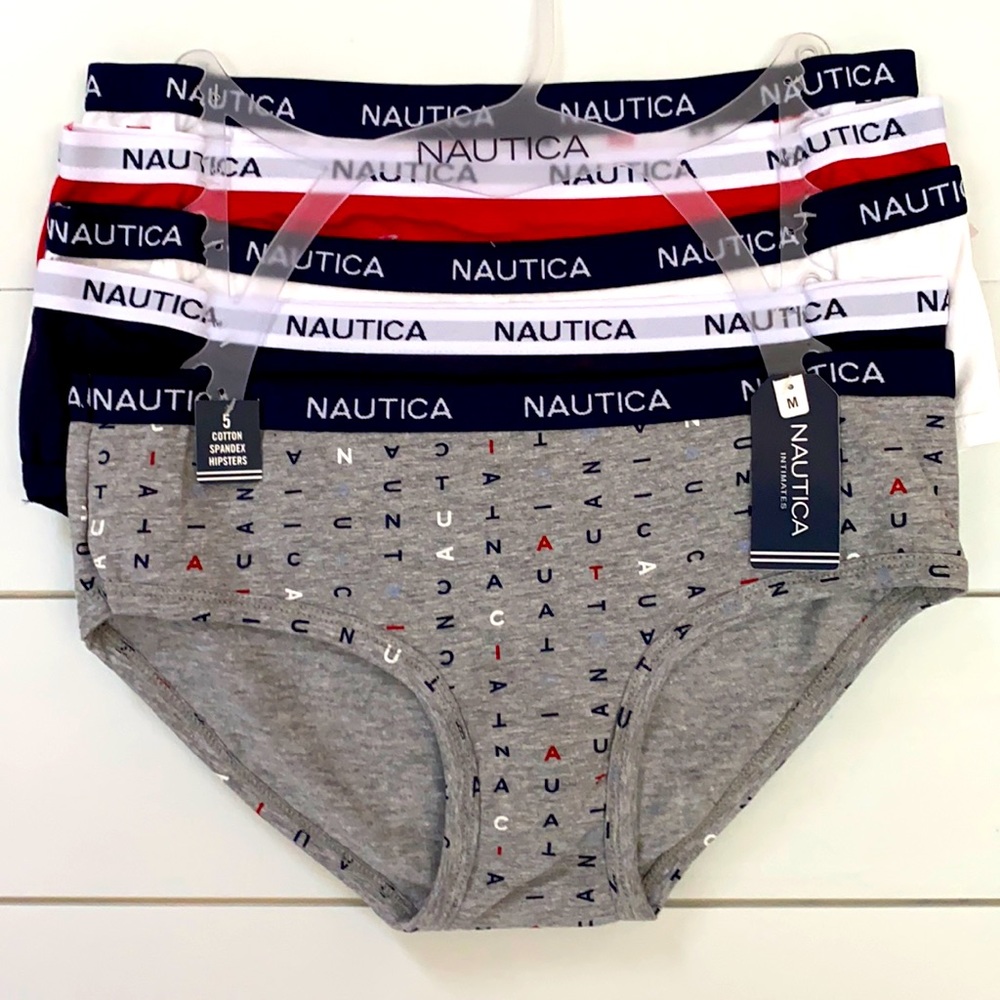 Nautica Cotton Stretch Hipsters M L